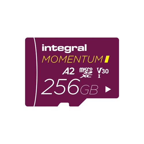 Integral microSDXC 256GB U3 V30 210 MB/s | NOVO
