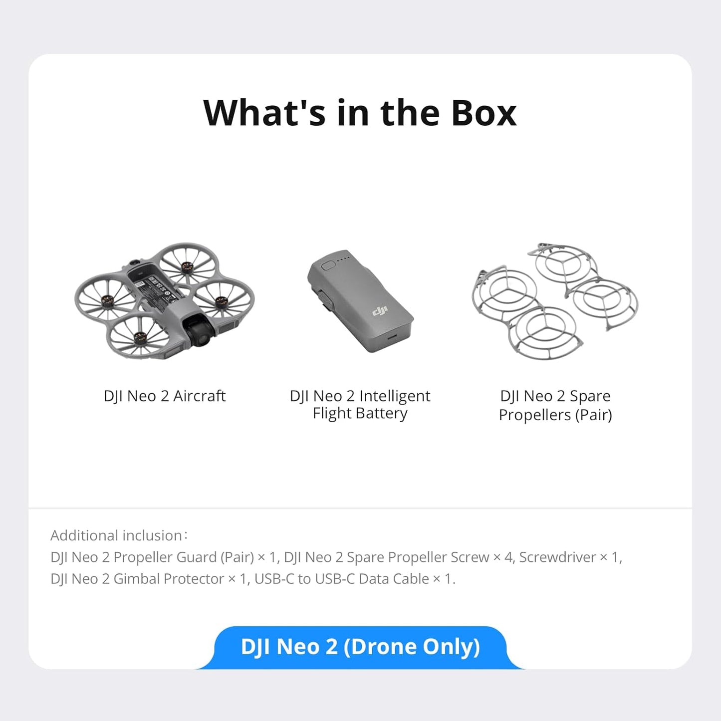 DJI Neo 2 (Drone Only) | NOVO