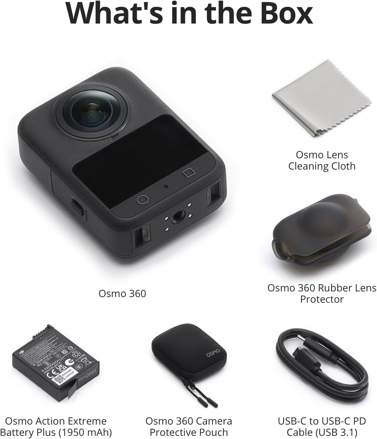 DJI Osmo 360 | Standard Combo | NOVO
