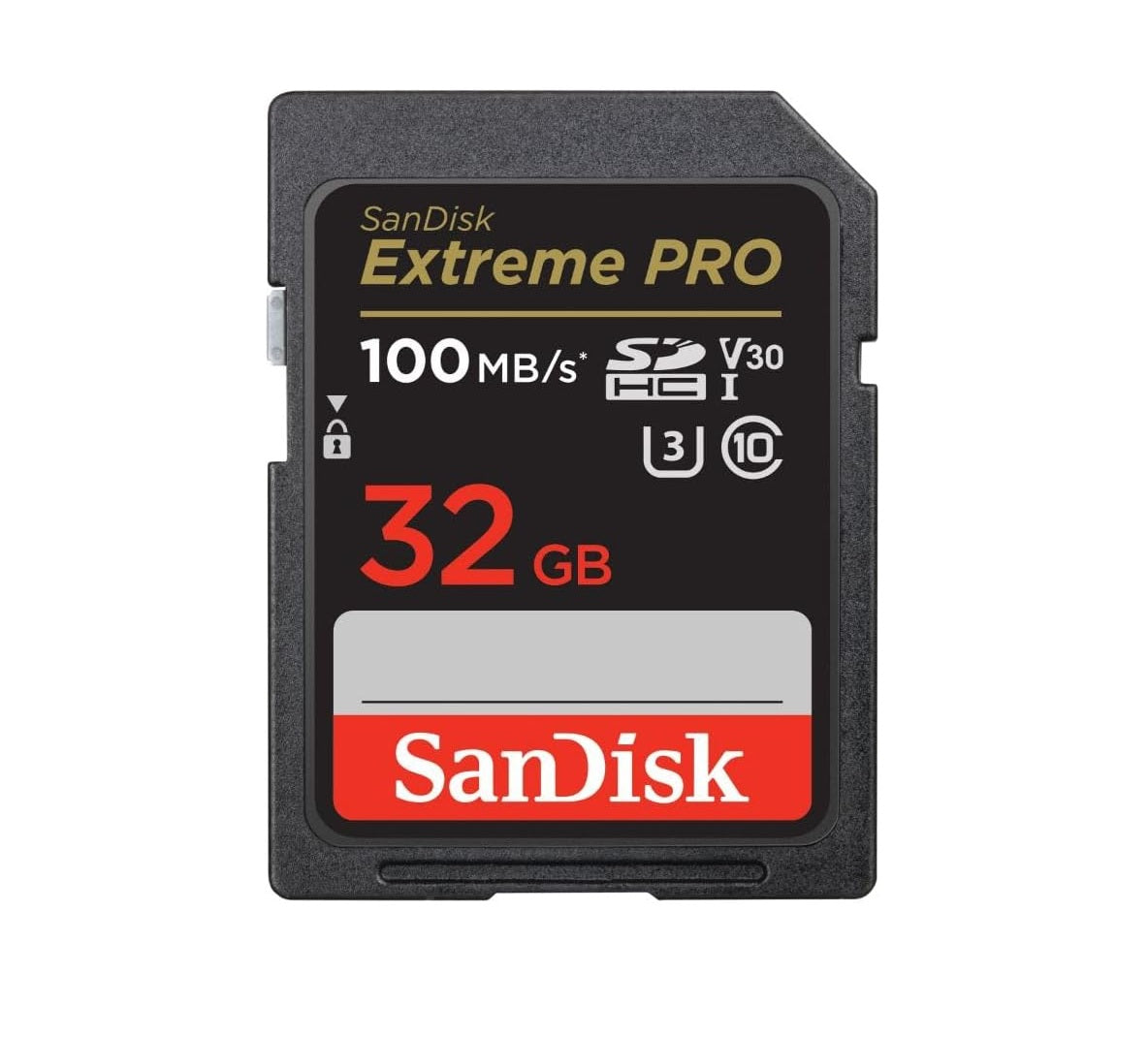 SanDisk Extreme Pro SDhC 32GB - 100MB/s V30 UHS-I