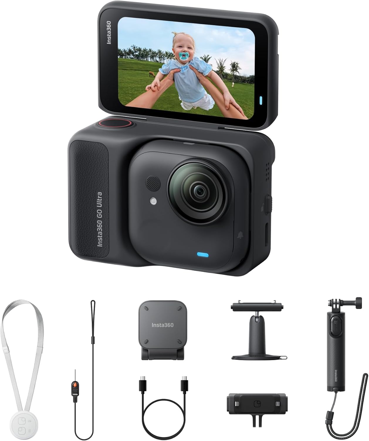 Insta360 GO Ultra (4K 60fps | 50MP) Creator Bundle | NOVA