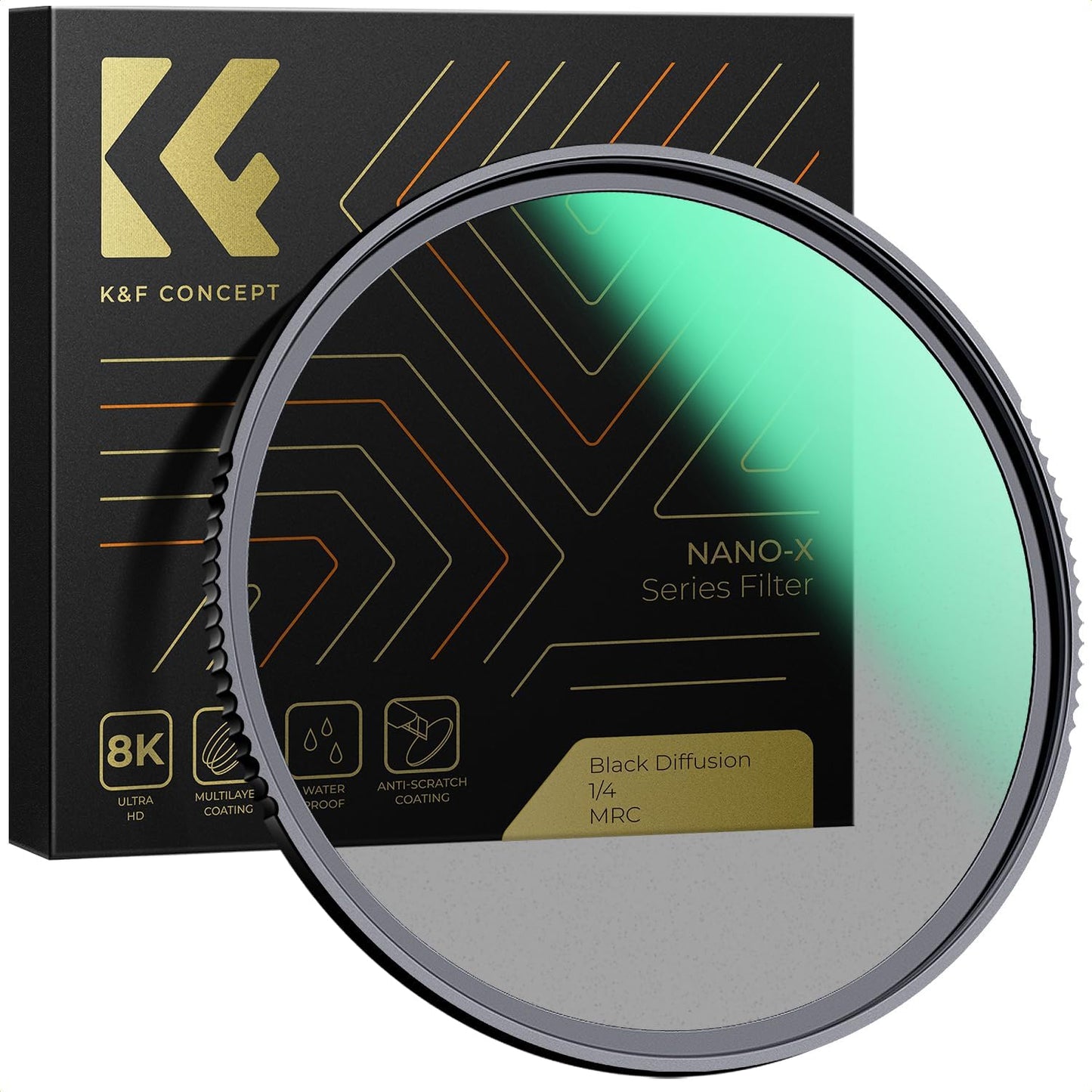 K&F Concept Nano-X Series Black Mist 1/4 Slim 72mm (NOVO)