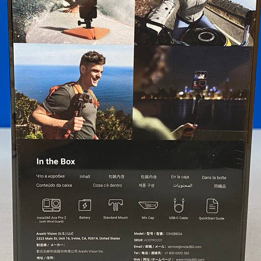 Insta360 Ace Pro 2 (50MP - 8K) Standard - NOVA