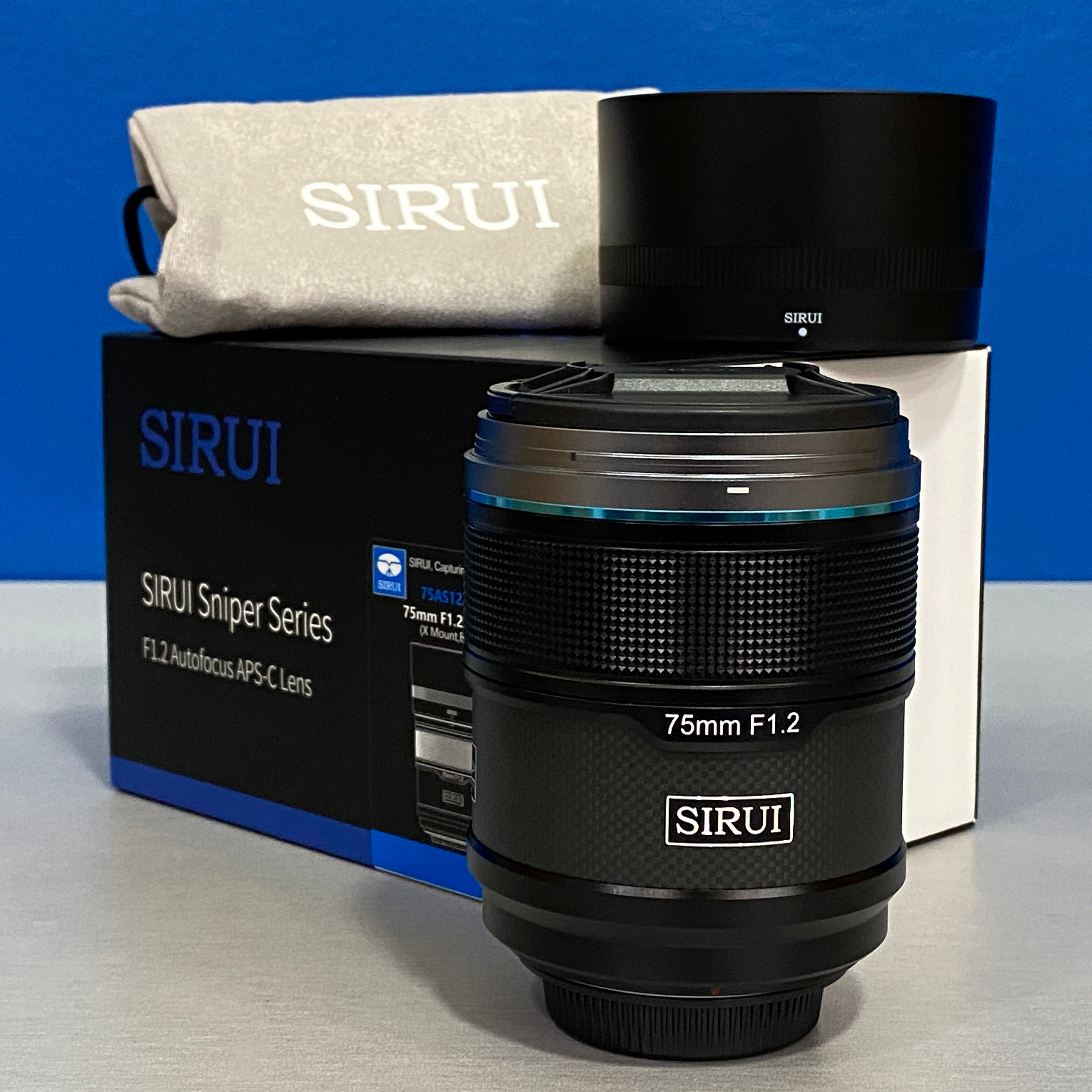 【期間限定値下げ】SIRUI Sniper 75mm f/1.2　新品未開封 SIRUI Sniper 75mm f/1.2 AF (NOVA) – Alvalade Mobile
