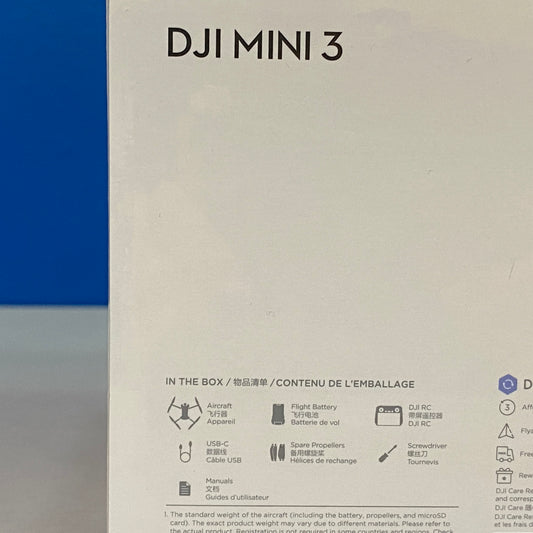DJI Mini 3 | DJI RC | NOVO