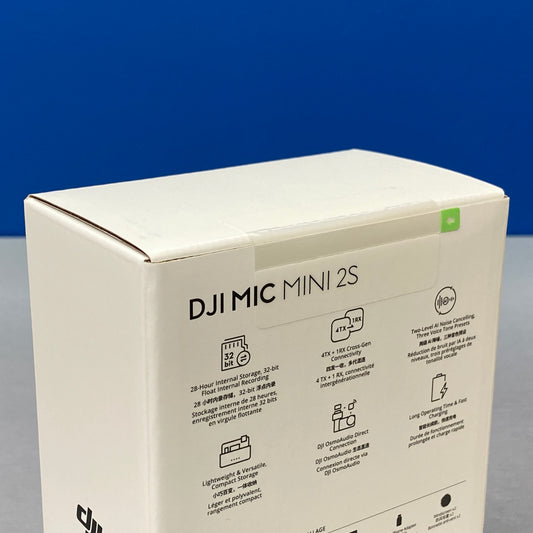 DJI Mic Mini 2S | 2 TX + 1 RX + Charging Case | NOVO