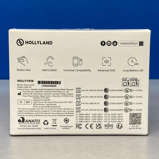Hollyland Lark M2 Duo Combo (NOVO)
