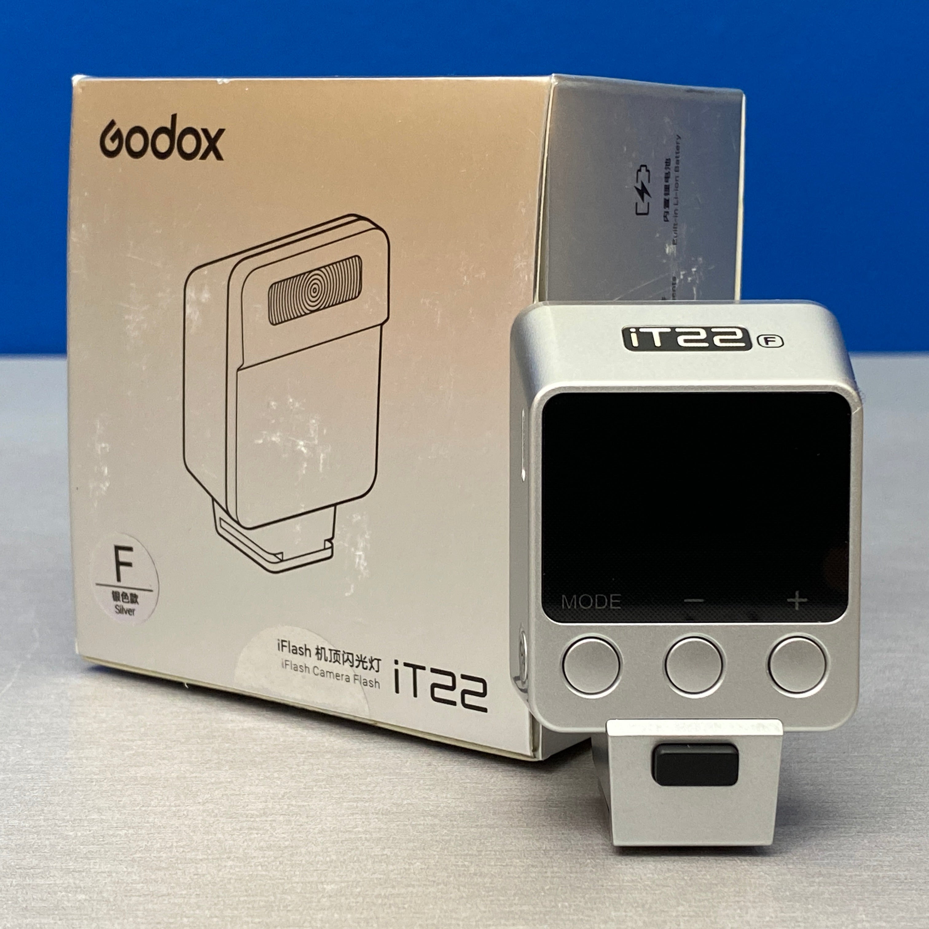 Flash Godox IT22 F Per Fujifilm – TTL Automatico, Ultracompatto, Batteria Ricaricabile USB-C, Con Diffusore Magnetico E Filtri CTO - 2