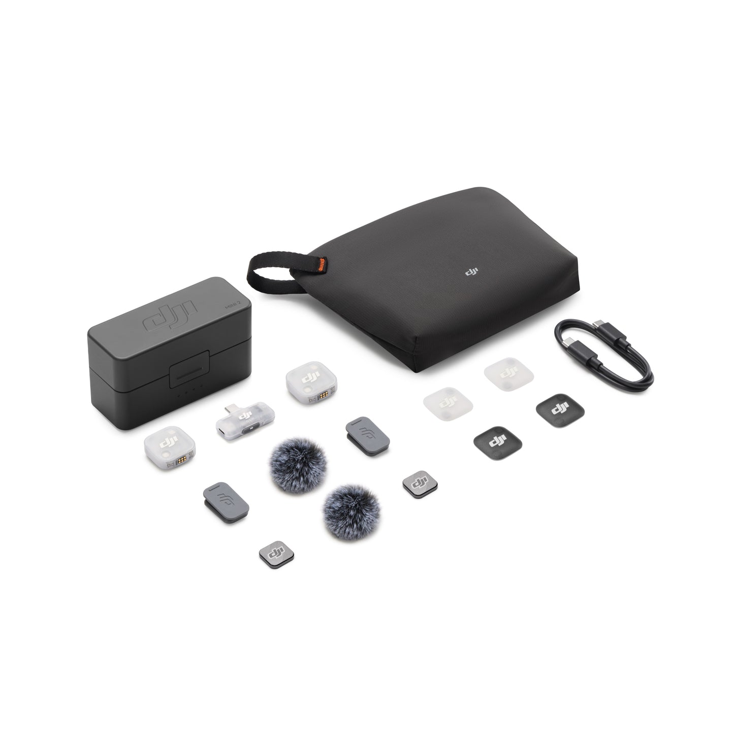 DJI Mic Mini 2 | 2 TX + 1 Mobile RX + Charging Case | NOVO