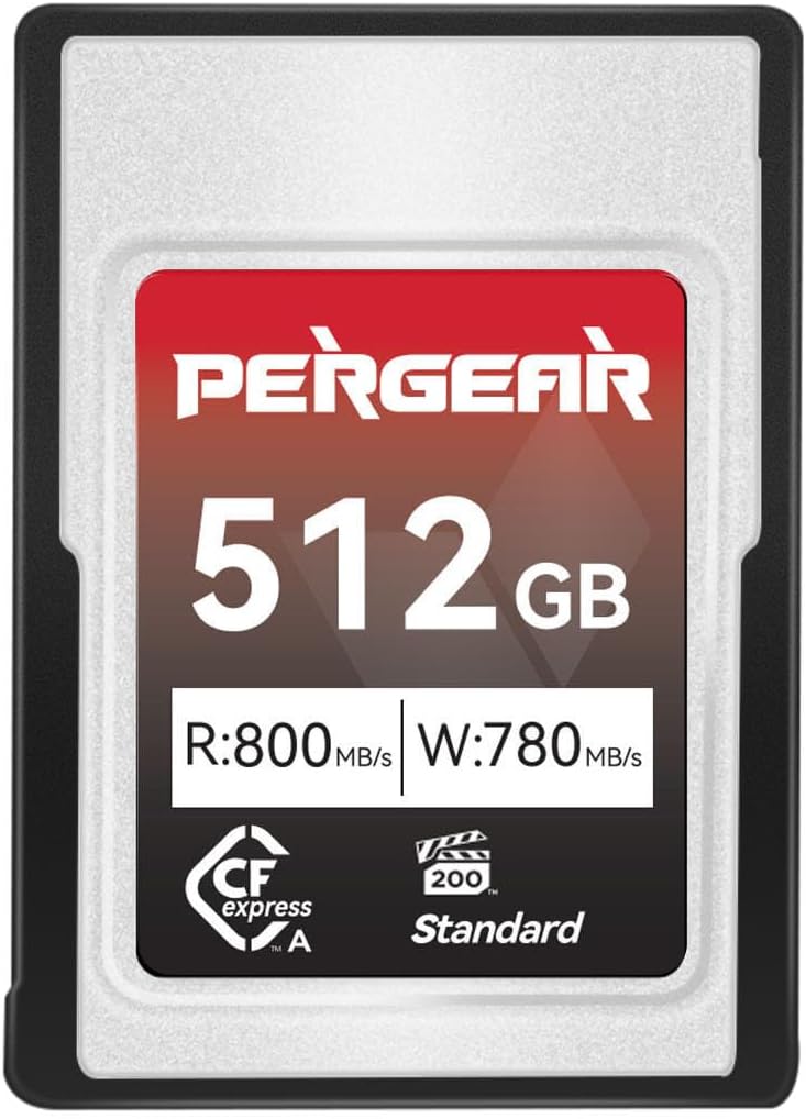 Pergear CFexpress Type A 512GB R:800MB/s W:780MB/s