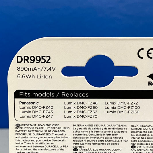 Bateria Duracell - Panasonic DMW-BMB9E