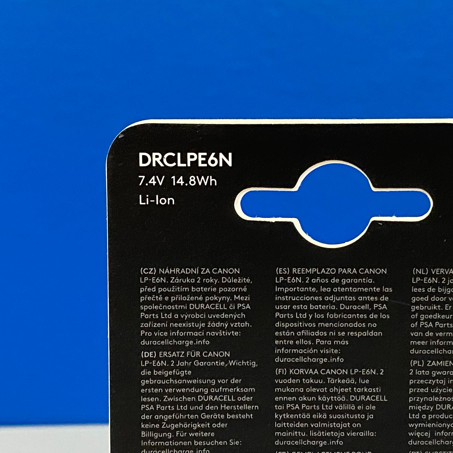 Bateria Duracell - Canon LP-E6N