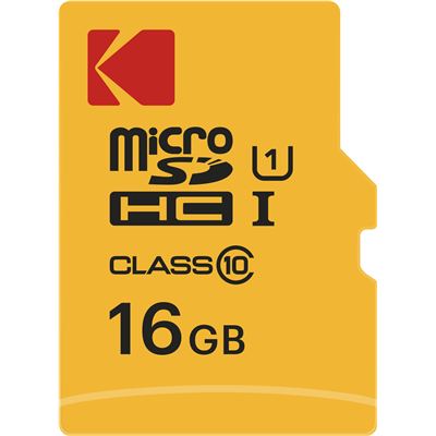 Kodak microSDHC 16GB UHS-I U1 V10 90MB/s - NOVO