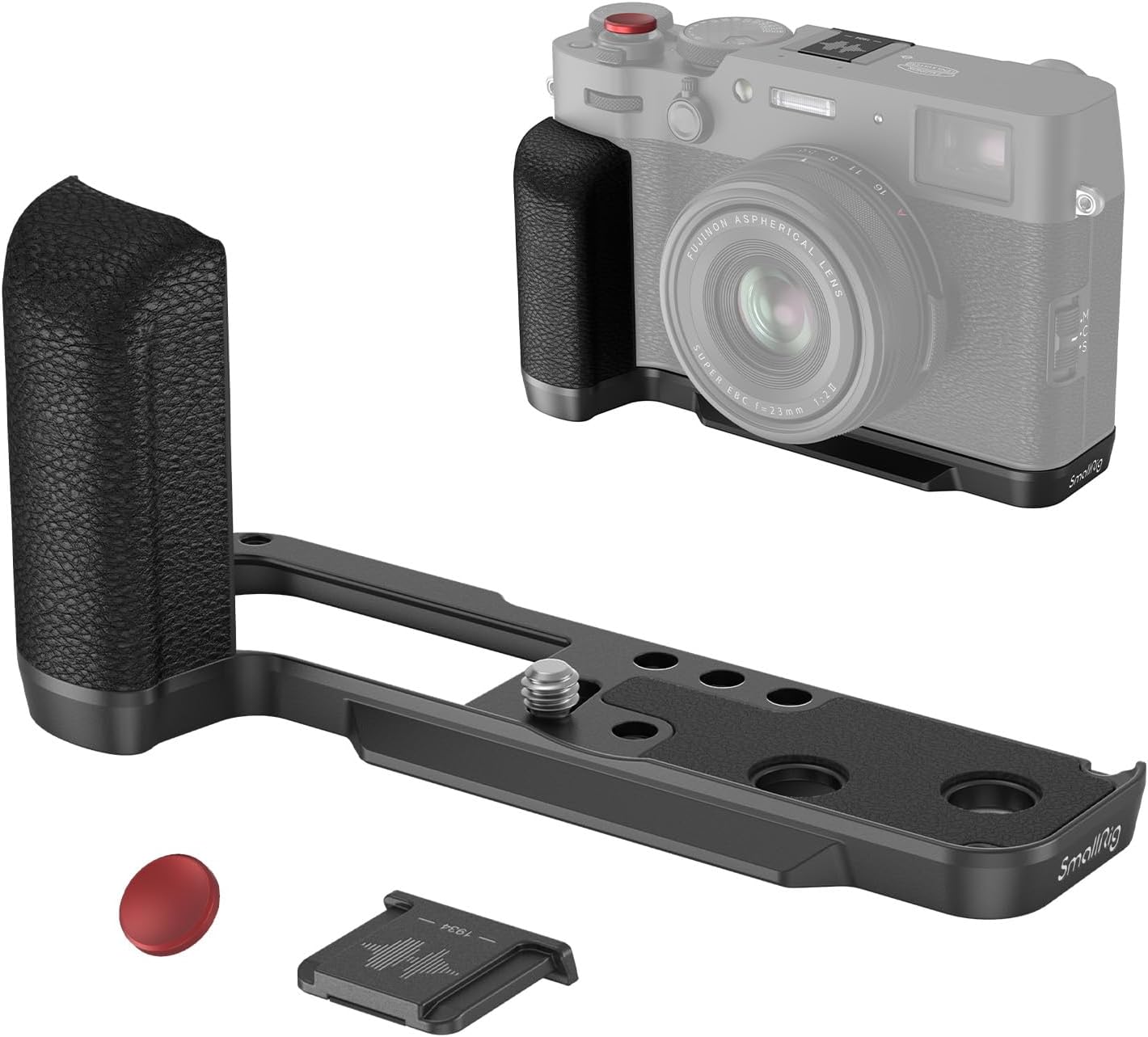SmallRig 4556B | Black L-Shaped Mount Plate | Fujifilm X100VI | NOVA