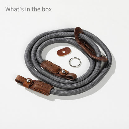 SmallRig 5057 | Universal Braided Shoulder Strap | Gray | NOVA