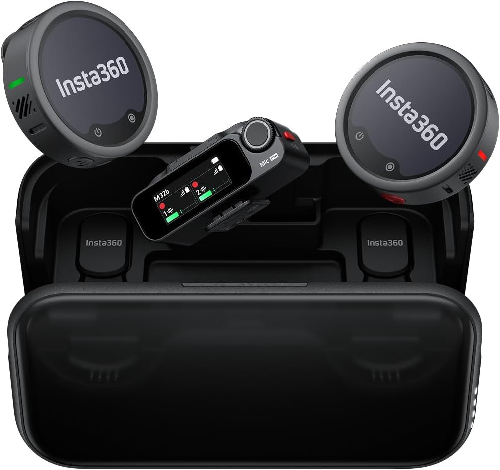 Insta360 Mic Pro | 2TX + 1RX | NOVO