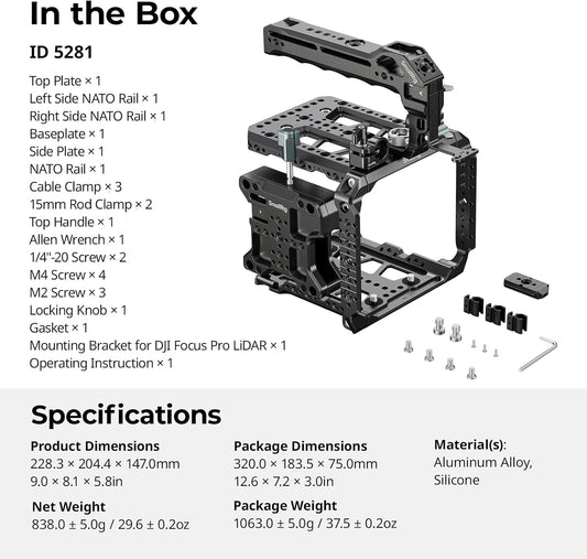 Cage Kit SmallRig 5281 | PYXIS 6K | PYXIS 12K | NOVA