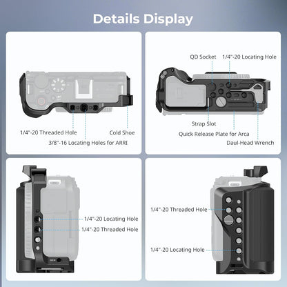 Cage SmallRig 5427 | Canon EOS R50 V | NOVA
