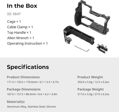 Cage Kit SmallRig 5647 | Nikon ZR | NOVA