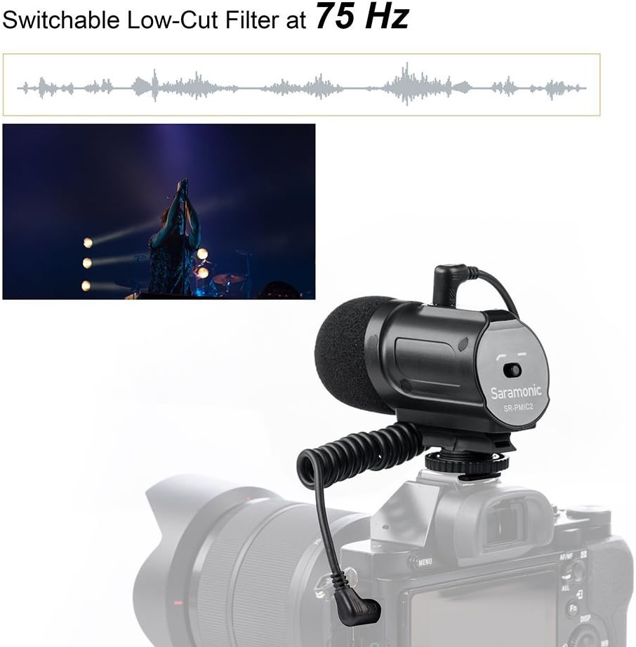 Saramonic SR-PMIC2 (Stereo Condenser Microphone) - NOVO