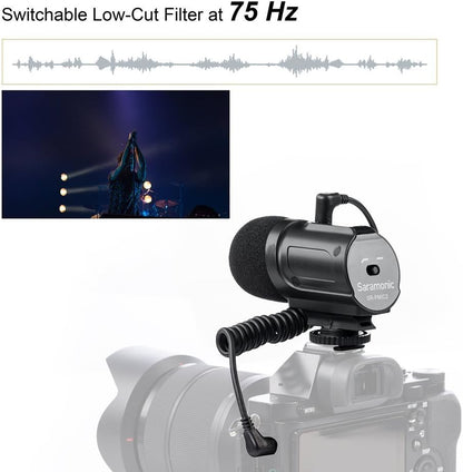 Saramonic SR-PMIC2 (Stereo Condenser Microphone) - NOVO