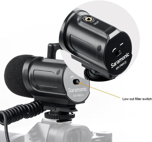 Saramonic SR-PMIC2 (Stereo Condenser Microphone) - NOVO
