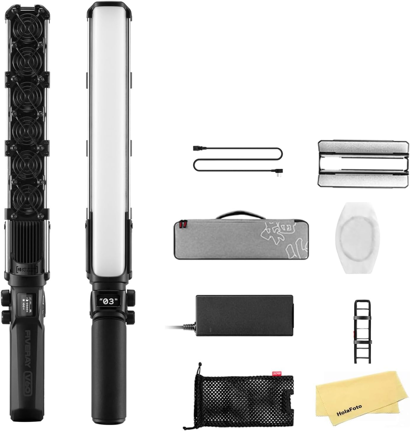 Zhiyun Fiveray V60 LED Light Wand Combo | NOVO