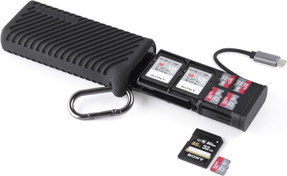 PGYTECH Micro SD/SD High-Speed Card Reader Case (NOVO)