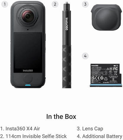 Insta360 X4 Air | 8K | Starter Bundle | NOVO