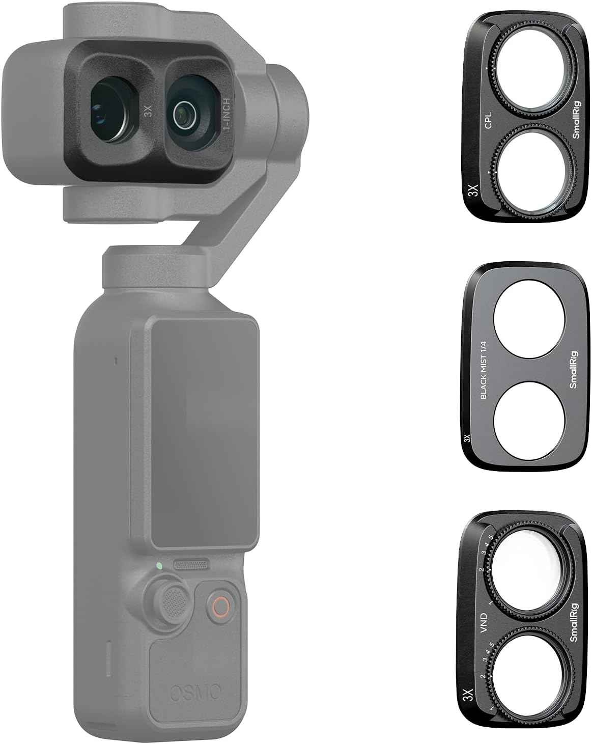SmallRig 6649 - Filter Kit para DJI Osmo Pocket 4P
