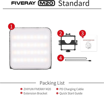 Zhiyun Fiveray M20 Fill Light | 20W | NOVO
