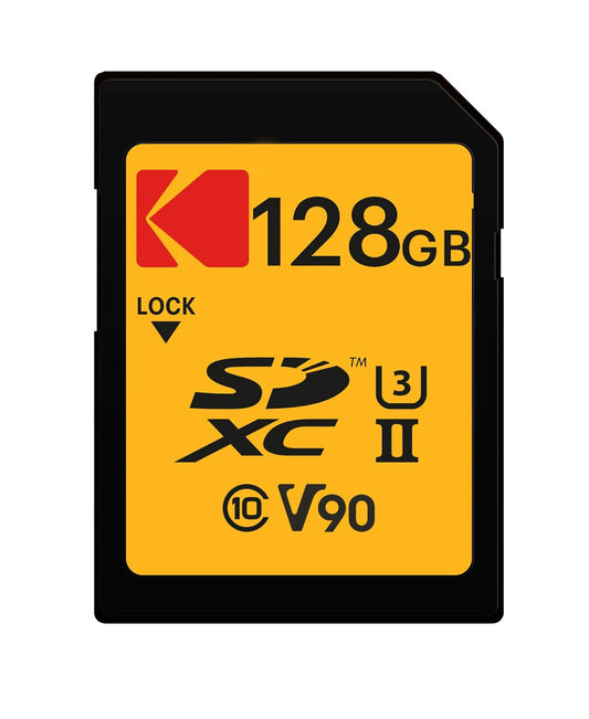 Kodak SDXC 128GB UHS-II U3 V90 300MB/s - NOVO