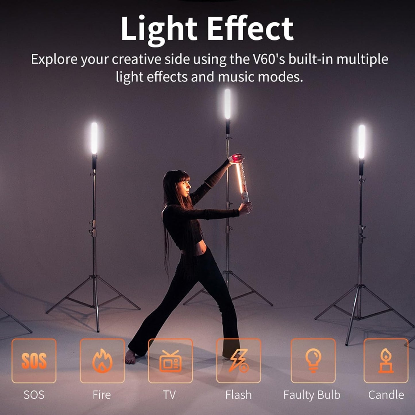 Zhiyun Fiveray V60 LED Light Wand | NOVO