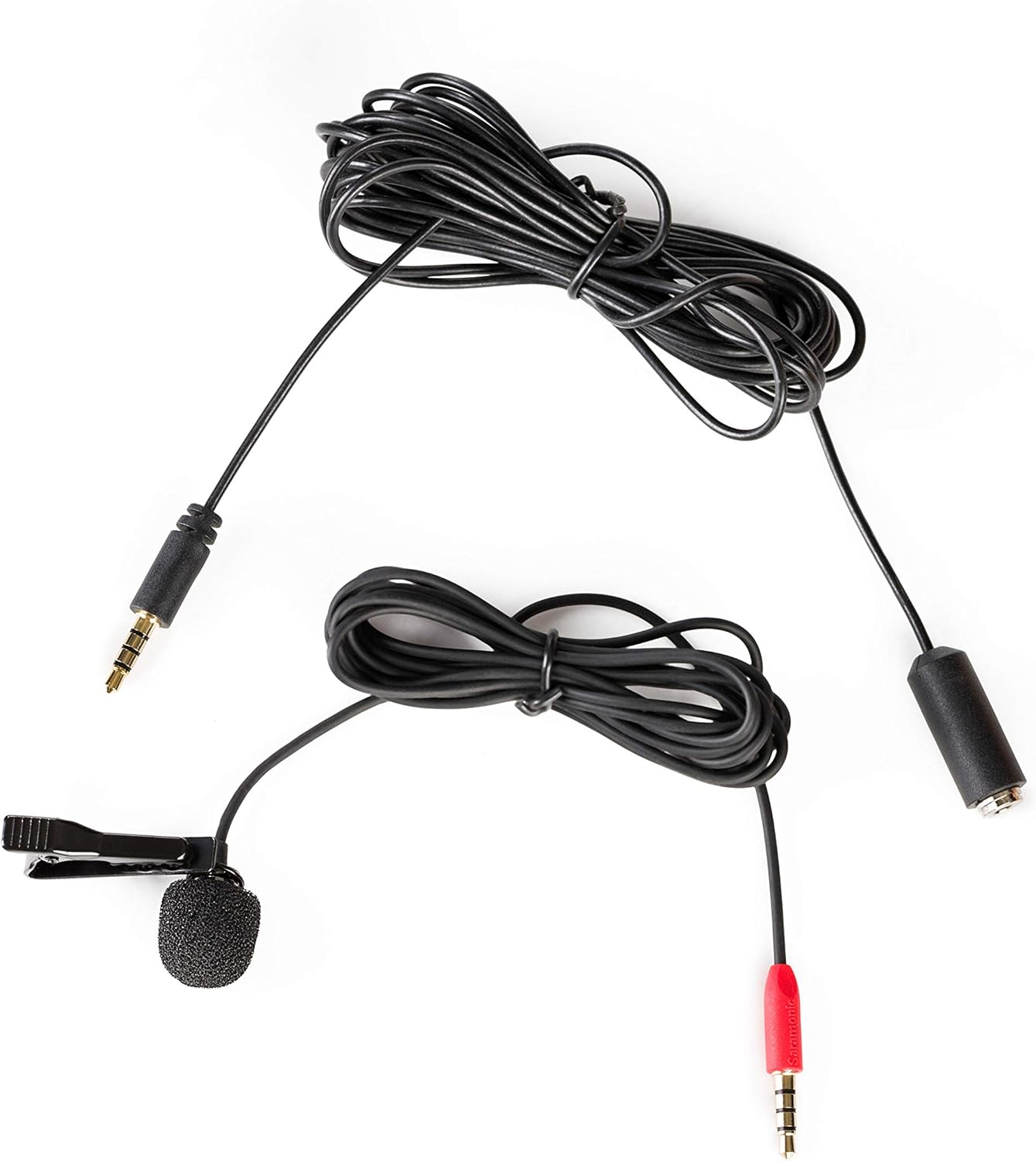 Saramonic SR-LMX1+ (Lavalier Clip-on Microphone - iOS | Android) - NOVO