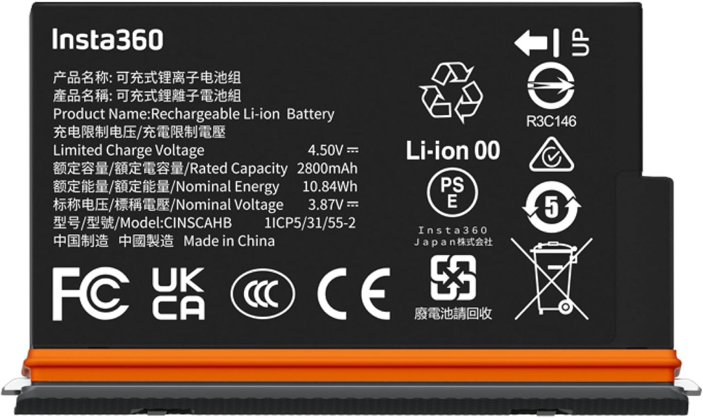 Bateria Insta360 X5 Ultra Battery (2800mAh) | NOVA