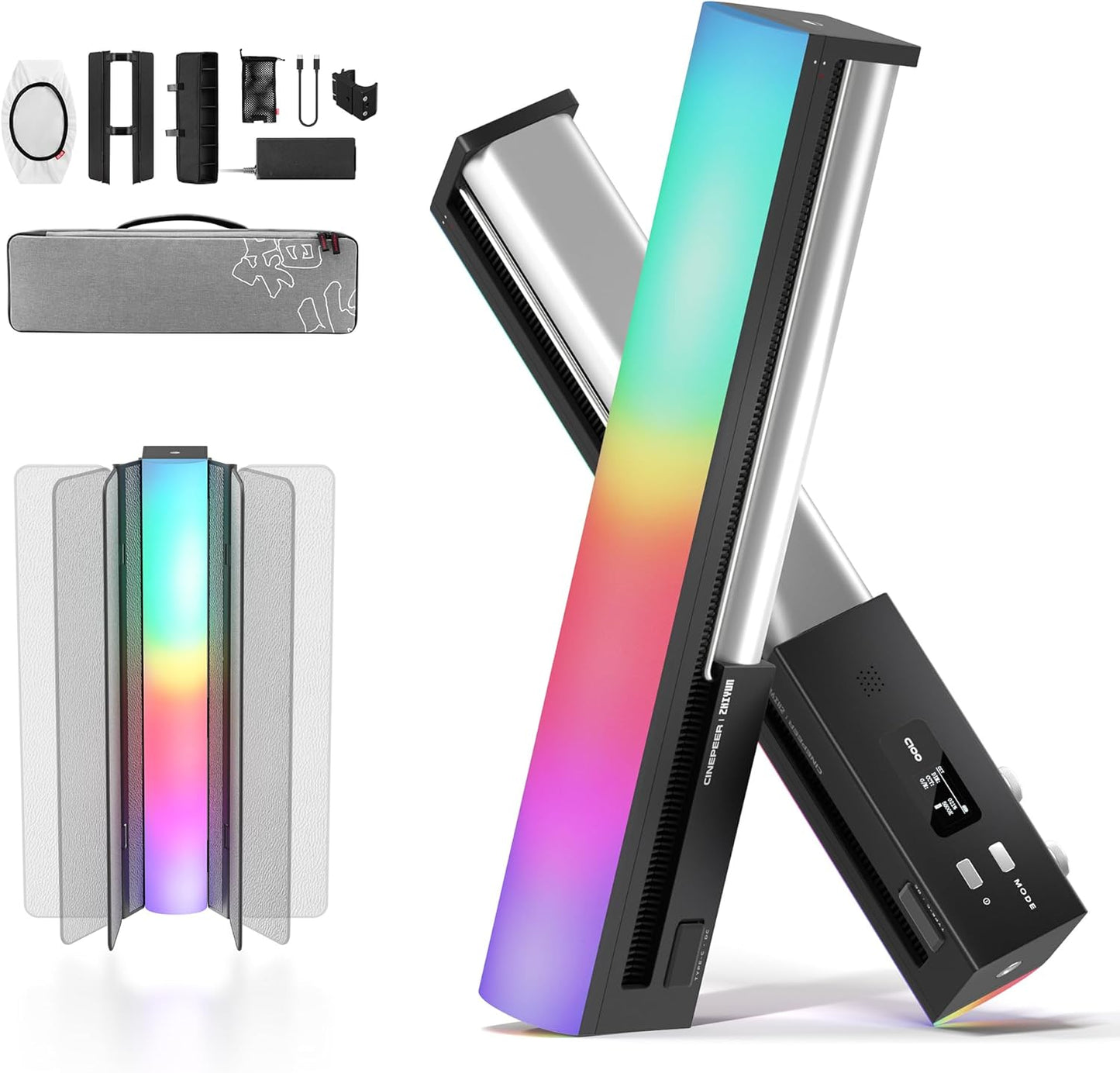 Zhiyun Cinepeer C100 Multi Color Light Bar Combo | NOVO