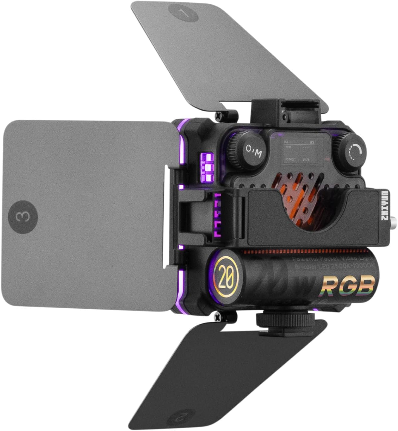Zhiyun Fiveray M20C Fill Light Combo | RGB | 20W | NOVO