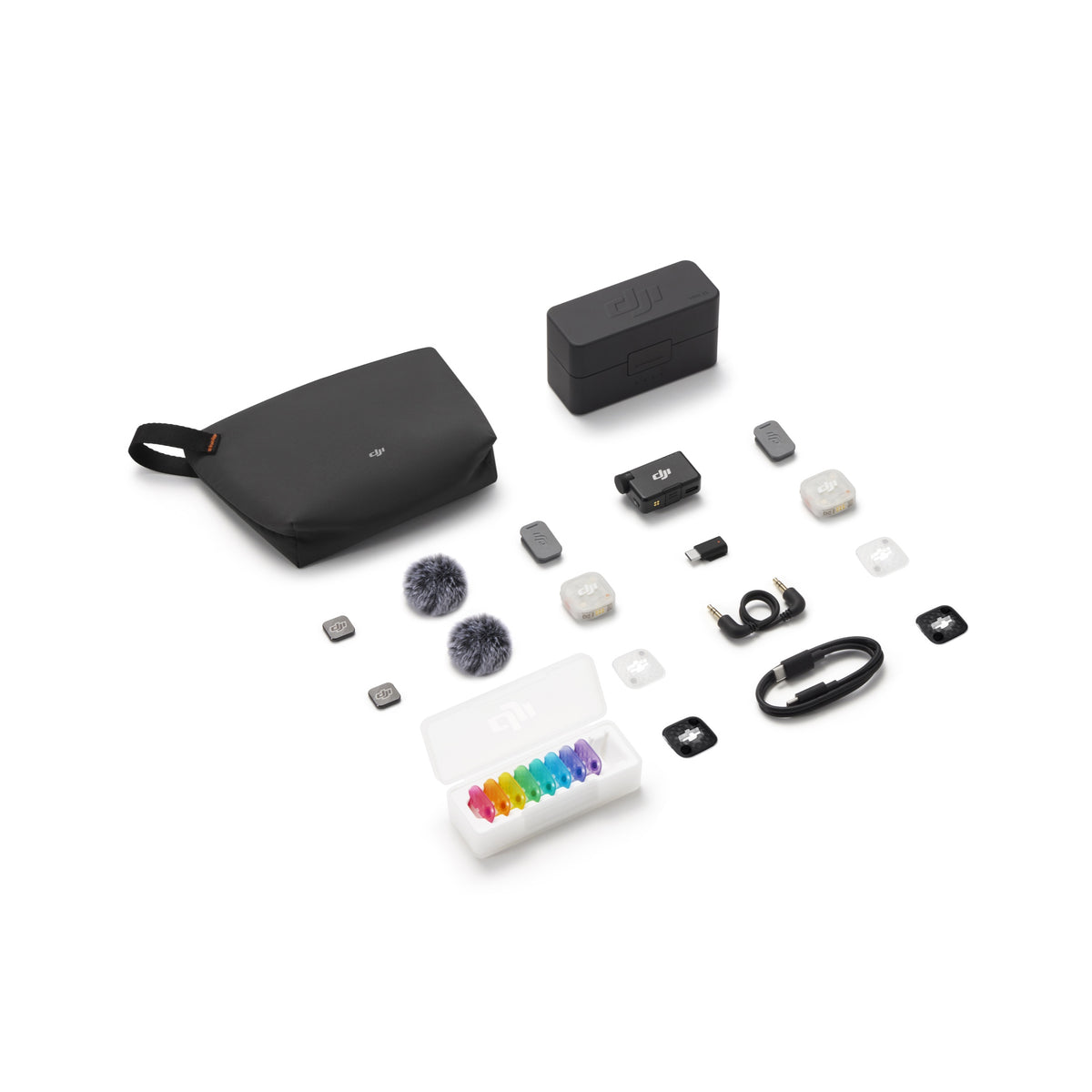 DJI Mic Mini 2S | 2 TX + 1 RX + Charging Case | NOVO