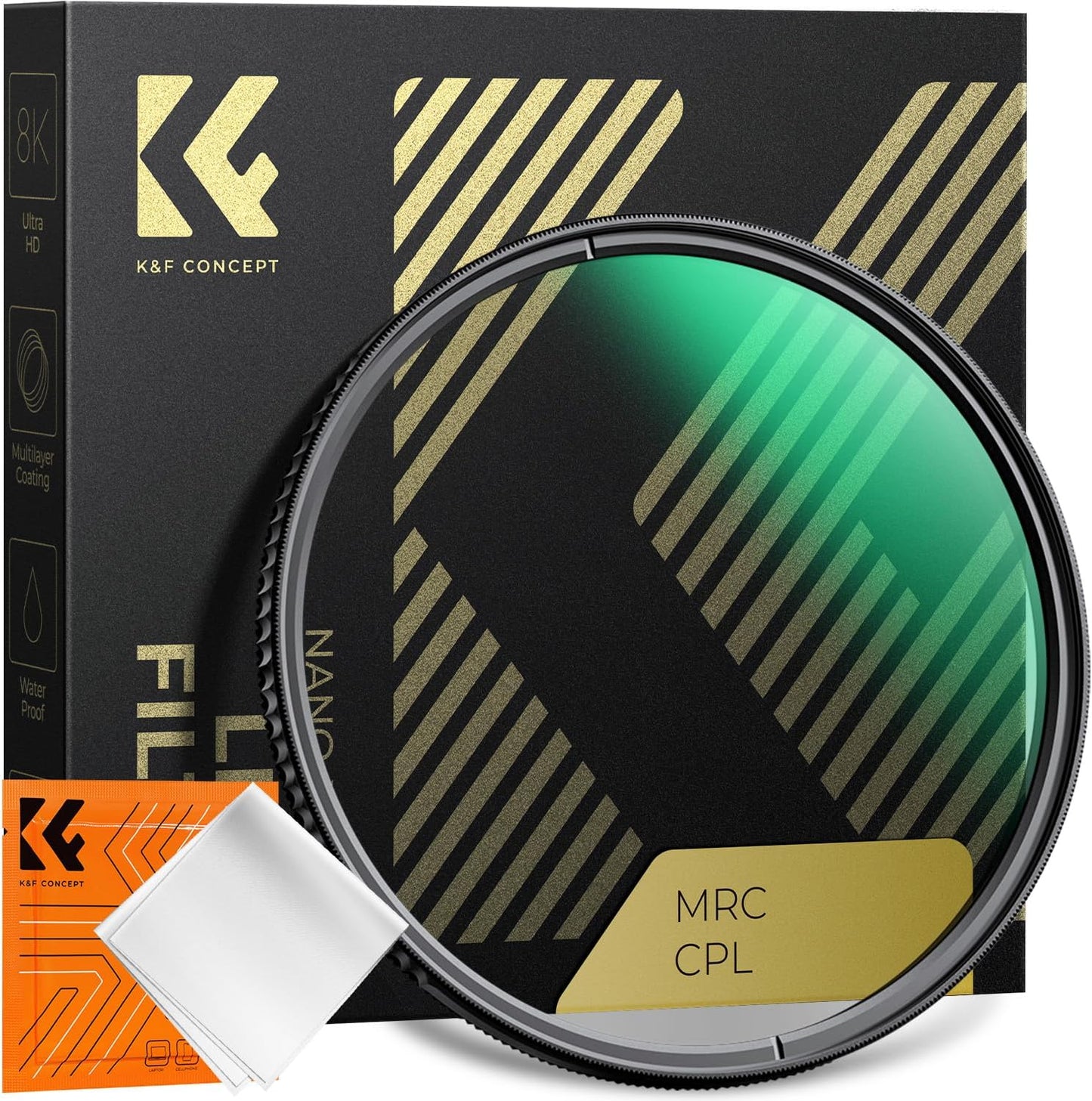 K&F Concept MRC CPL Nano-X Series - 95mm (Filtro Polarizador Circular) - NOVO