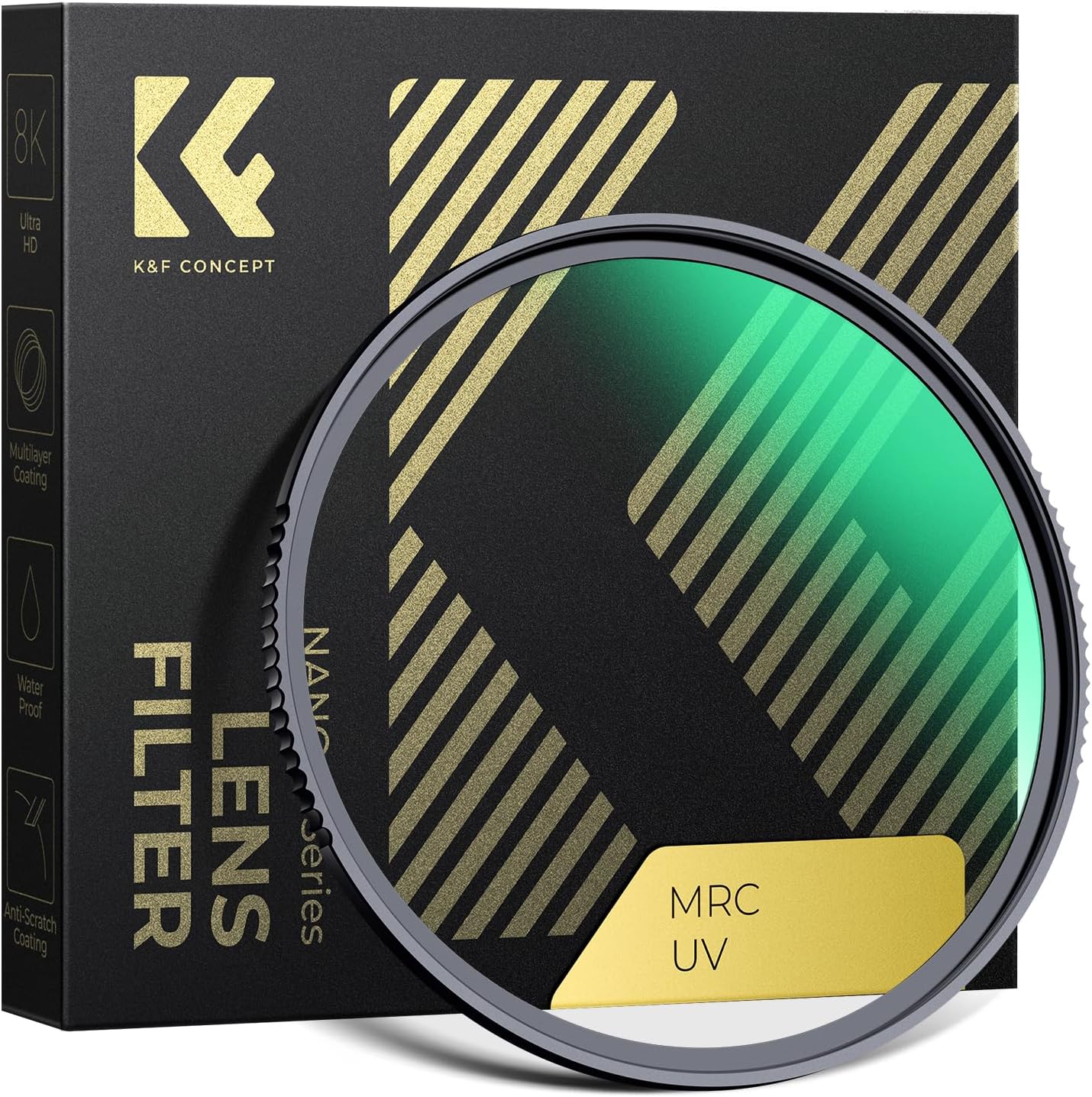 K&F Concept MRC UV Nano-X Series - 46mm (Filtro UV) - NOVO