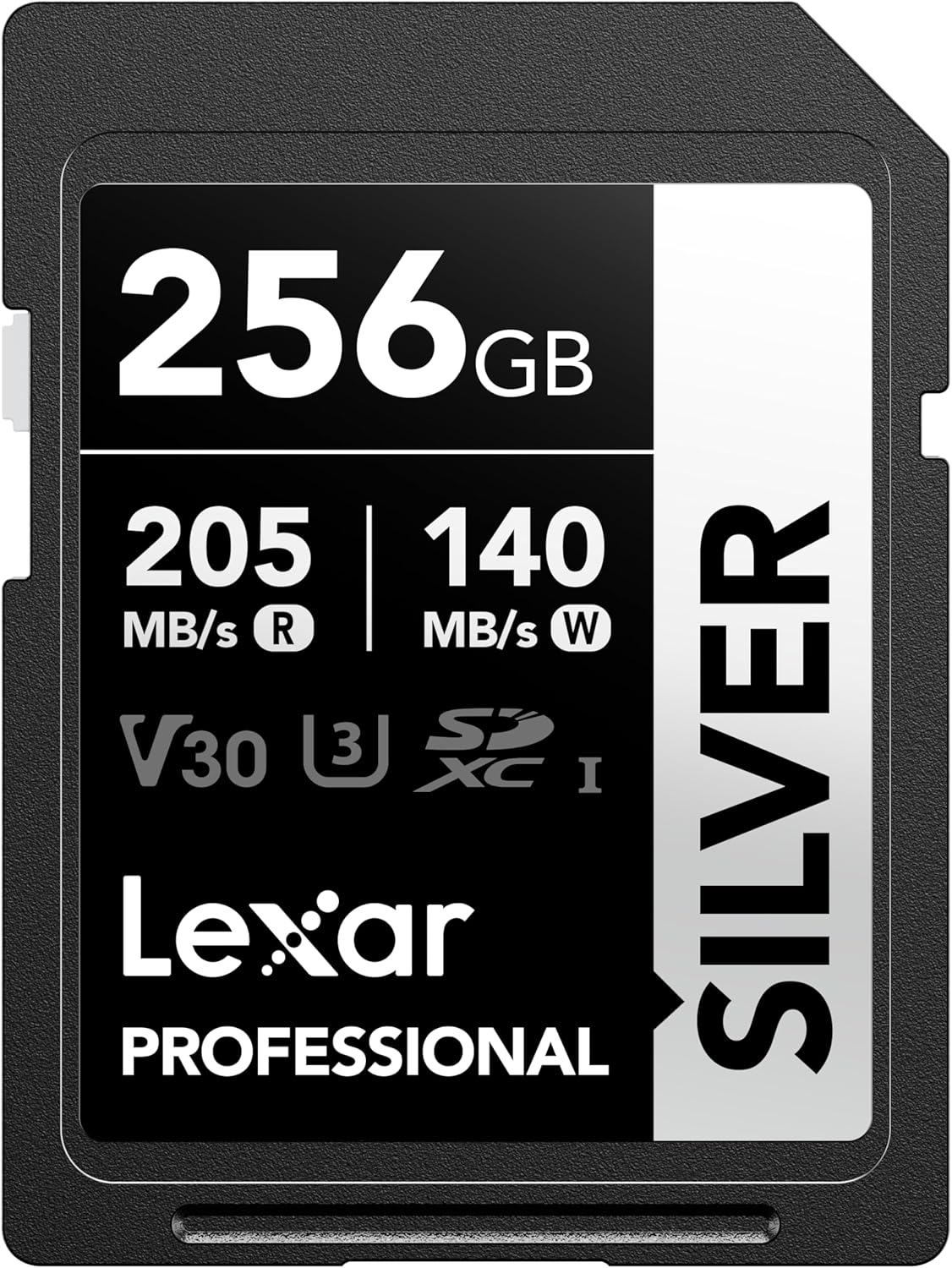 Lexar Silver SDXC 256GB V30 UHS-I (NOVO)