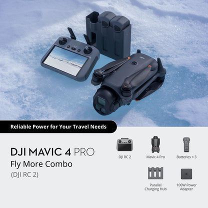 DJI Mavic 4 Pro Fly More Combo | RC 2 | NOVO
