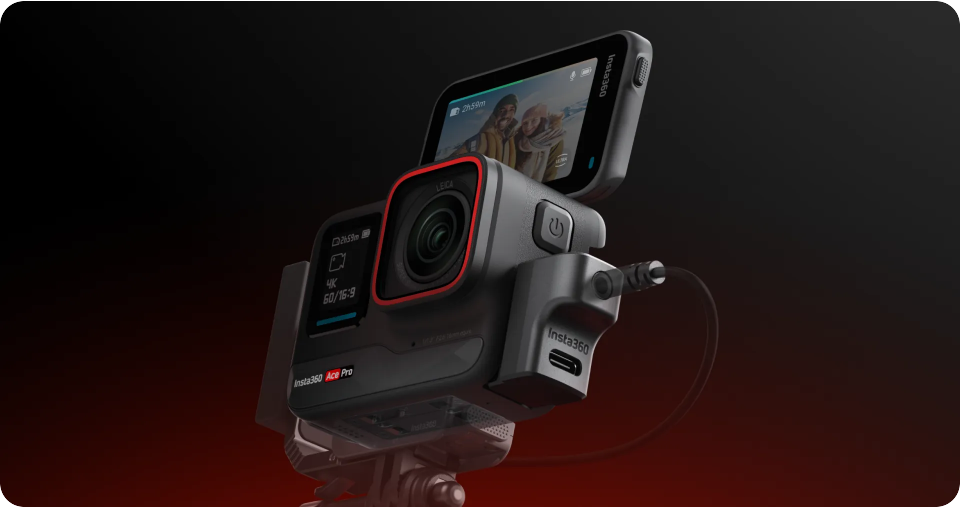 Insta360 Mic Adapter | Ace | Ace Pro | Ace Pro 2 | NOVO