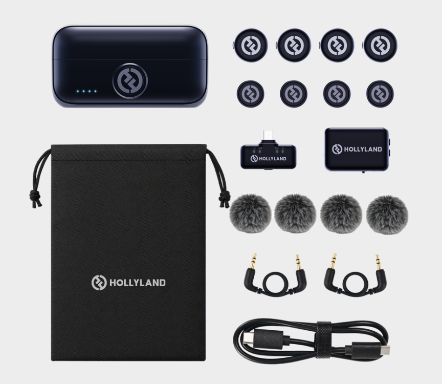 Hollyland Lark M3 Combo | 4TX + 2RX | NOVO