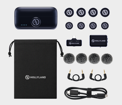 Hollyland Lark M3 Combo | 4TX + 2RX | NOVO