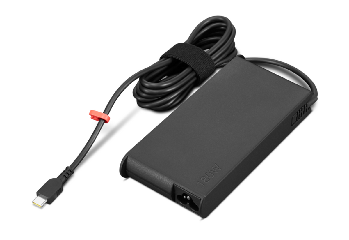 Carregador Lenovo ThinkPad Mobile Workstation 180W | USB-C | NOVO
