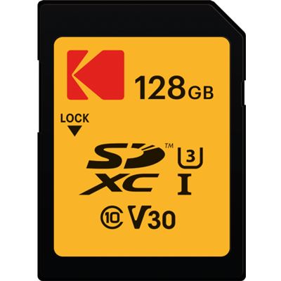 Kodak SDXC 128GB UHS-I U3 V30 100MB/s Ultra - NOVO
