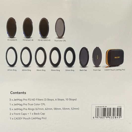 NiSi JetMag Pro Landscape ND Kit | 67MAG | NOVO