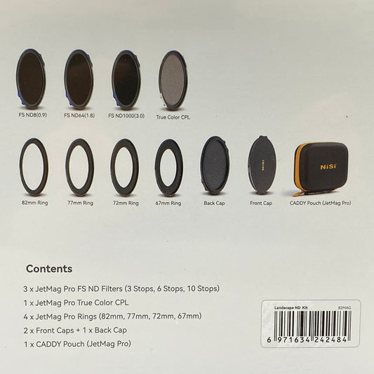 NiSi JetMag Pro Landscape ND Kit | 82MAG | NOVO