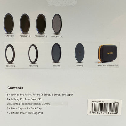 NiSi JetMag Pro Landscape ND Kit | 95MAG | NOVO